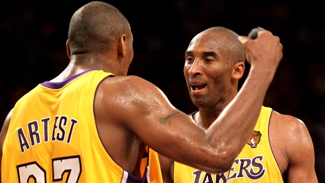 Ron Artest Trash Talked Kobe Bryant So Bad Phil Jackson Stepped In