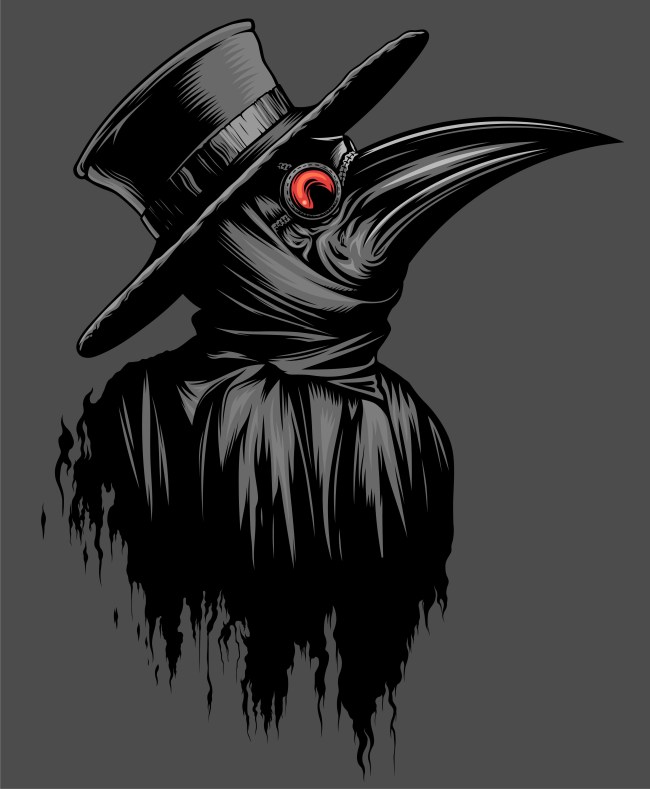 Teen Walks Around Dressed As A 17th Century Plague Doctor In England