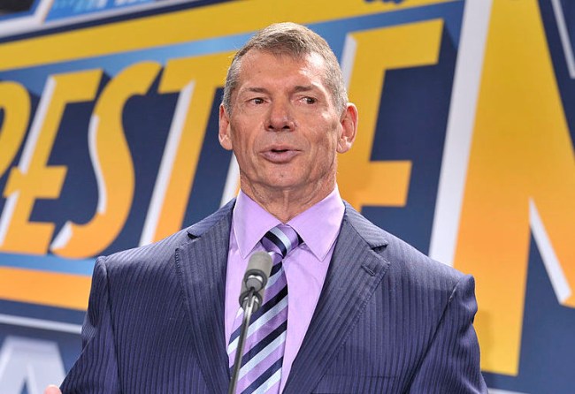 vince mcmahon rob gronkowski wrestlemania jump