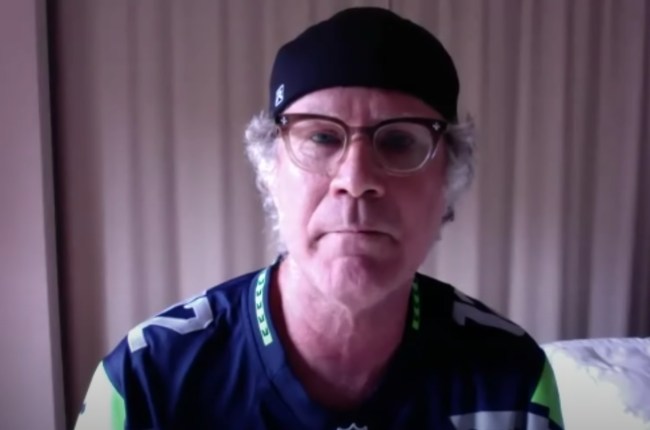 Will Ferrell Crashes Seattle Seahawks Meeting