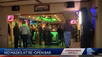 Wisconsin Bars Get Packed With People Immediately After Stay-At-Home Order Gets Blocked By State Supreme Court