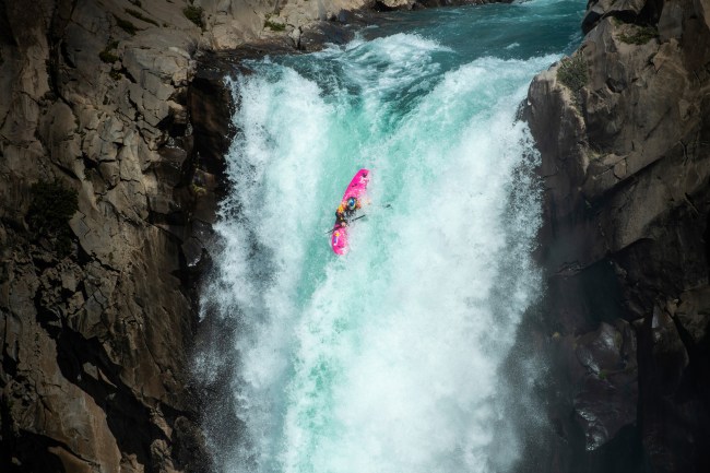 Dane Jackson kayaker Salto del maule