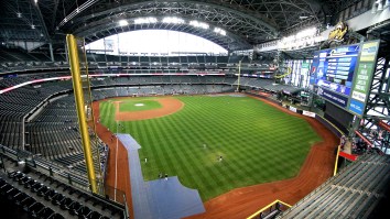 Man Breaks Into Brewers’ Stadium, Tries Carving His Name Into Field With A Tractor… In Cursive