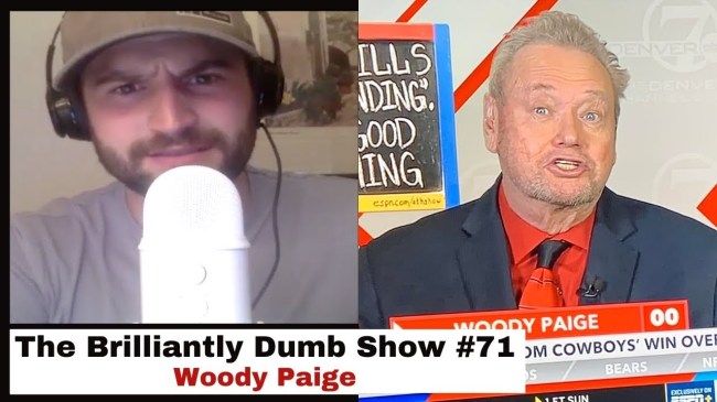 woody paige skip bayless fight brilliantly dumb show