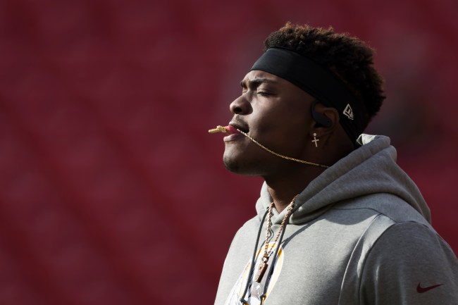 Dwayne Haskins looks totally different after losing a bunch of weight this offseason