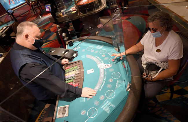 Caesars casino vegas mask gambling promotion