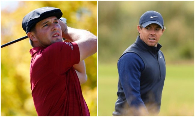 rory mcilroy bryson dechambeau drives