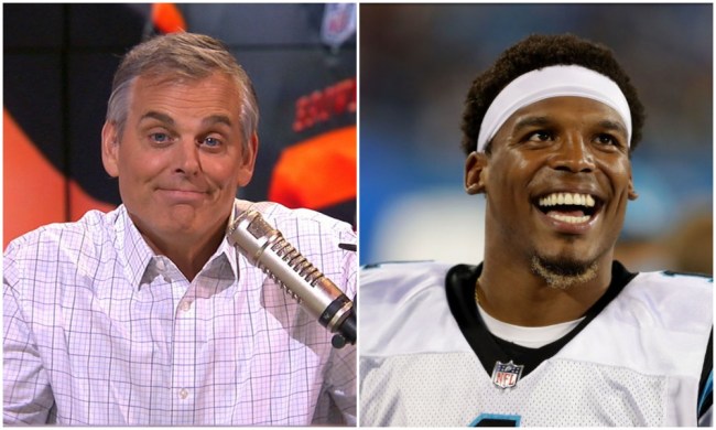 colin cowherd cam newton patriots