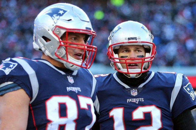 rob gronkowski tom brady traitorade beer