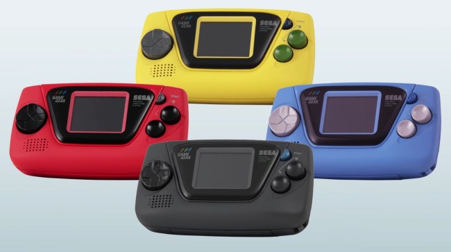 SEGA Game Gear Micro Details Games Dates
