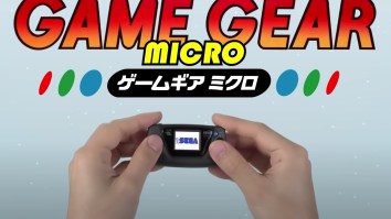 SEGA Is Releasing A ‘Game Gear Micro’ That’s Smaller Than Your Palm