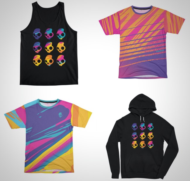 Skullcandy x Threadless collaboration