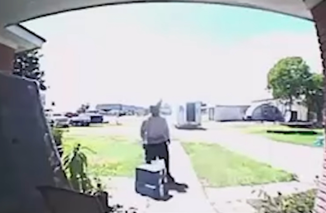 FedEx Driver Old Man
