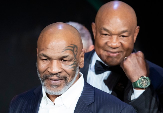 George Foreman worried Mike Tyson Roy Jones