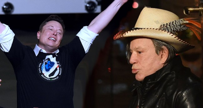 Mickey Rourke Wants To Fight Elon Musk In A Bare-Knuckle Boxing Match