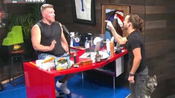 NXT Wrestler Adam Cole Drops F-Bombs, Pushes Producer On ‘Pat McAfee Show’ After McAfee Called Him ‘Kind Of Small’