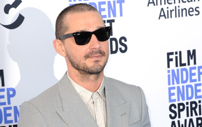 Shia LaBeouf Got A Tattoo Covering His Whole Chest For A Movie