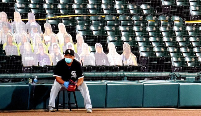 White Sox Fan Buys 100 Cardboard Cutouts Of Himself To Fill Seats