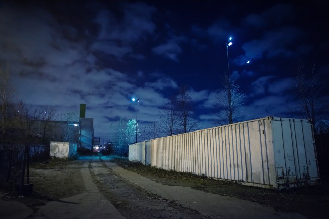 creepy shipping container