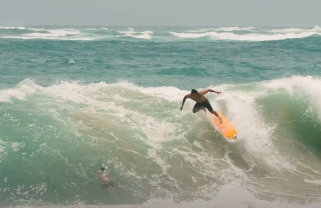 Koa Rothman Surfing Hurricane Douglas Waves