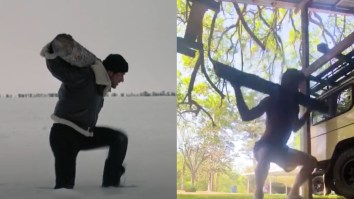 LSU’s Next QB Myles Brennan Spent Quarantine Chopping Down Trees And Training Like Rocky Balboa In Russia