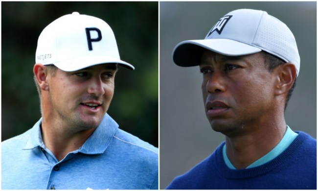 bryson dechambeau tiger woods compliment past tense