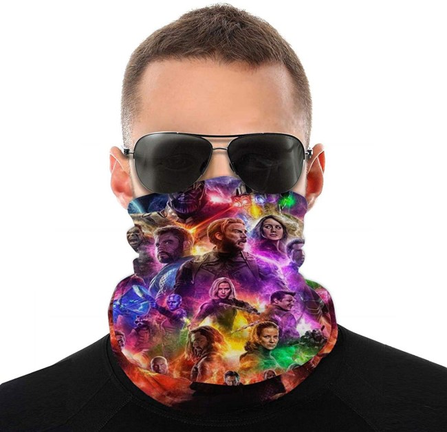Marvel Face Masks And Neck Gaiters