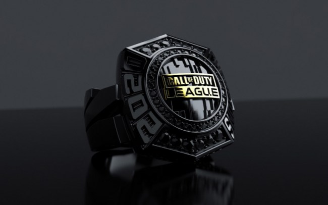 Call Of Duty League Jordan 6 Champs Custom Throne Ring