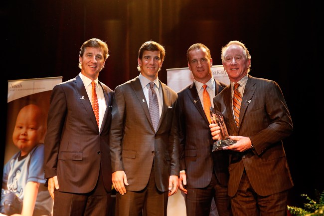 Cooper Manning, Eli Manning, Peyton Manning, Archie Manning