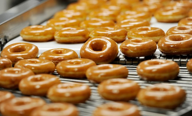 Krispy Kreme Over Glazing