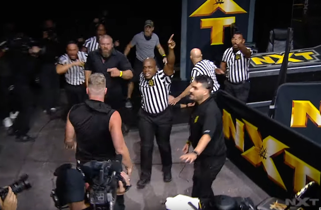 Pat McAfee Adam Cole NXT Fight