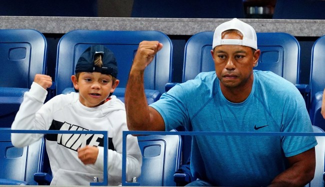 Tiger Woods Was The Perfect Parent While Caddying For His Son Charlie