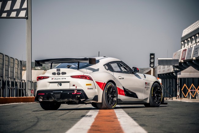 Toyota GAZOO GR Supra GT4 back