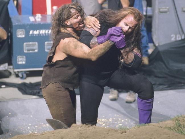 Undertaker Mankind Buried Alive