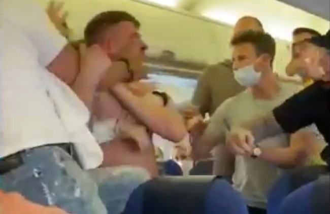 airplane mask flight