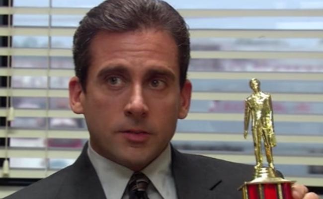 john mayer the office dundie song