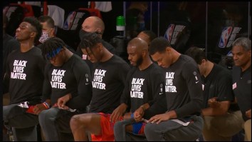 Thunder Players All Kneel During Anthem Even After Oklahoma Lawmaker Threatened To Impose Tax Penalties On Them If They Did