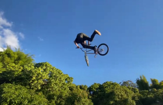 Ryan Williams First BMX Double Backflip