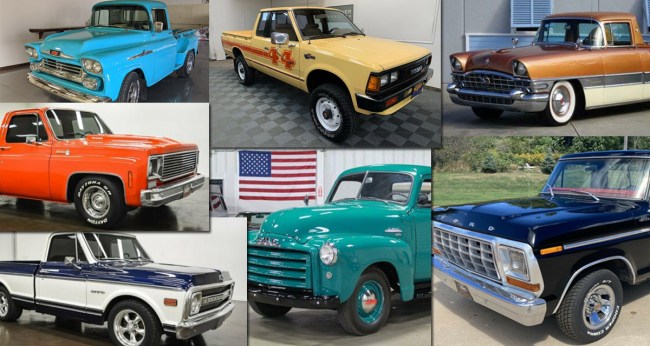 Best Vintage Pickup Trucks For Sale Online This Week