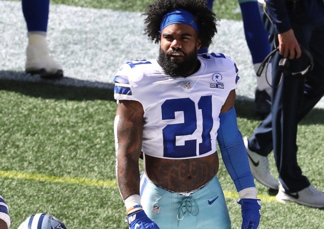 Ezekiel Elliott Feed Me Tattoo