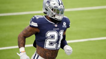 Ezekiel Elliott’s Enormous ‘Feed Me’ Tattoo Is Preposterous, But Also Genius