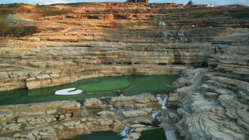 How They Built The Island Green 19th Hole At Tiger Woods’ New Course Payne’s Valley