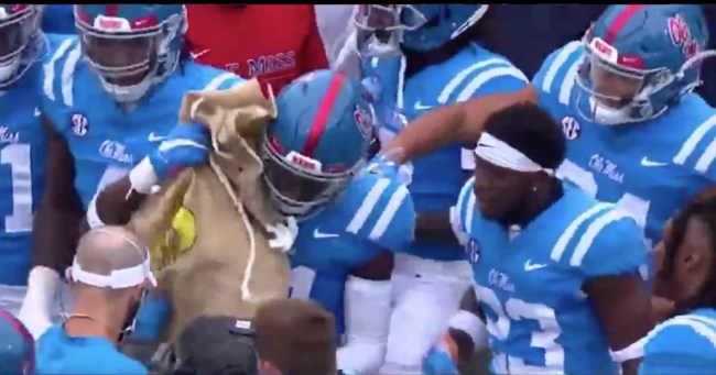 ole miss money bag