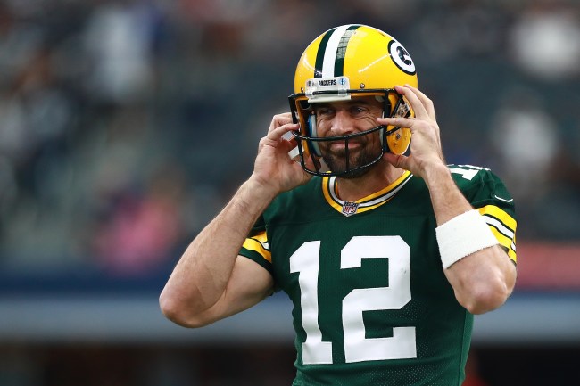 Packers quarterback Aaron Rodgers admits he'll fake a helmet malfunction in order to call his own plays on offense