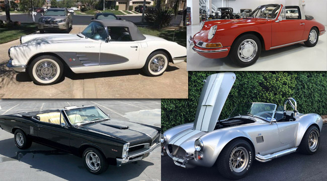 best vintage convertibles for sale online this week