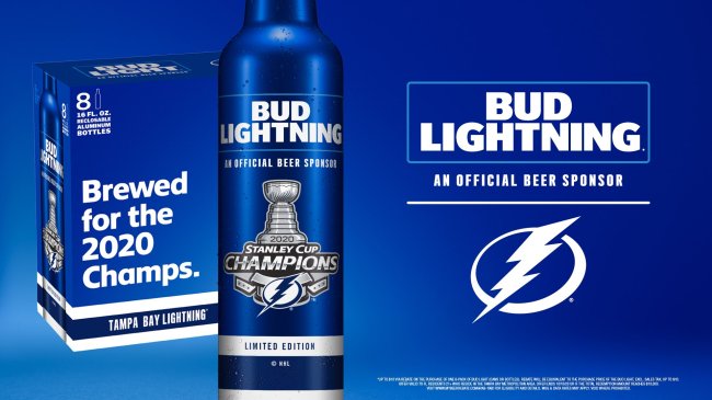 Bud Lightning beer Bud Light
