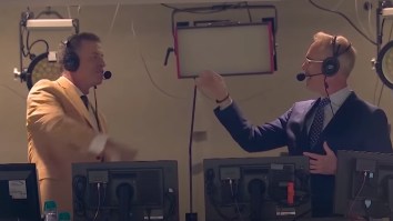 Here’s Joe Buck Getting Blindsided With The News That He’s Being Inducted Into The NFL Hall Of Fame