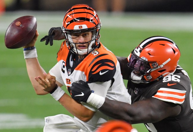 Joe Burrow's parents experienced trash-talking from Cleveland Browns fans and they're not sure if it's normal or not