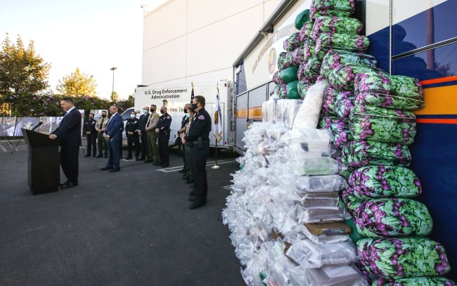 DEA Seizes Enough Meth For Every Man Woman And Child In US Mexico