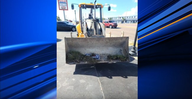 Florida Man Steals Bulldozer Mows Down Biden Signs Doesnt Remember
